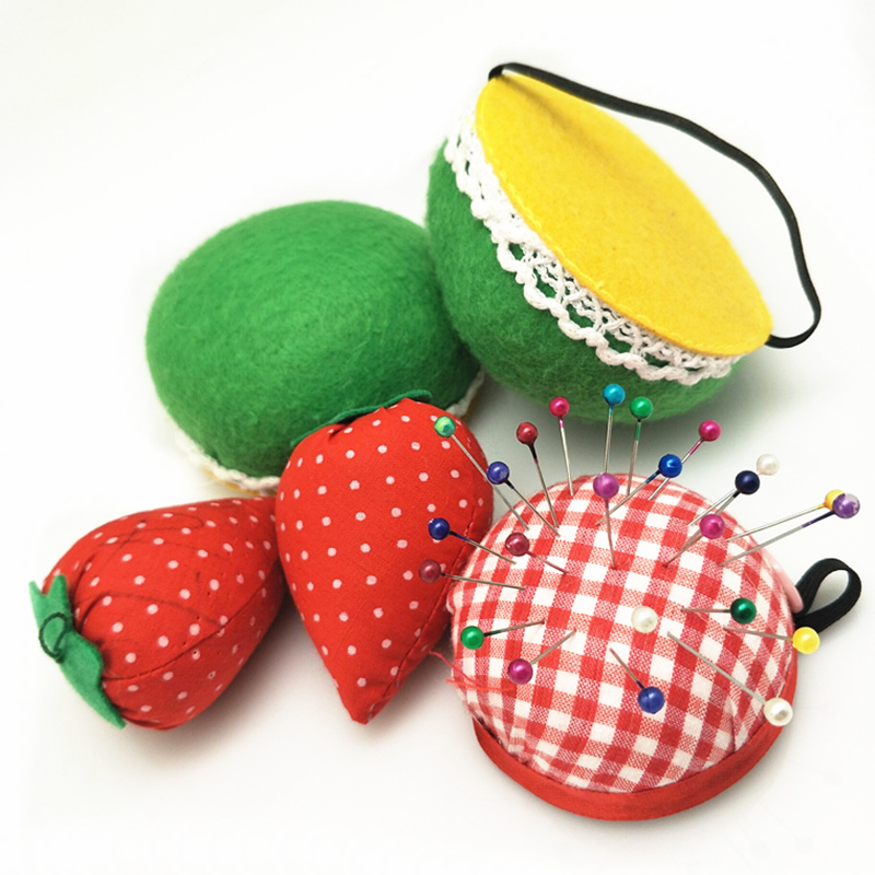 Sewing Pin Cushion - 1Pcs Aardbei Vormige Naald Pin Kussen