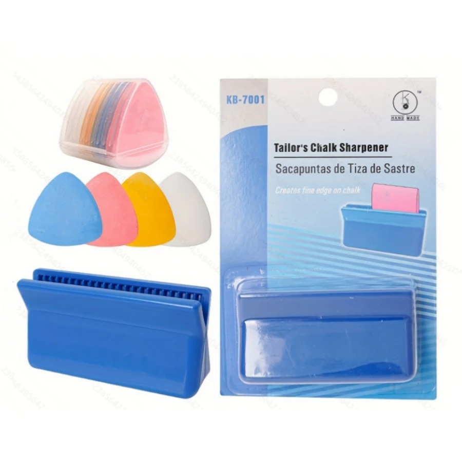 Tailor Chalk Marker - Poederclip, vierkleurig poedertekengereedschap, doe-het-zelf naaiaccessoires, hulpgereedschap