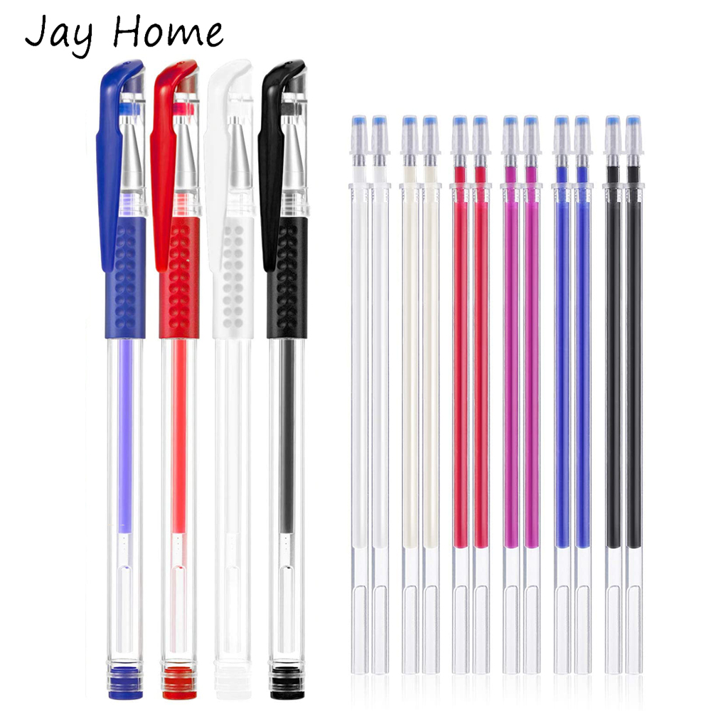Fabric Marking Pen - 12 Stuks Inkt Verdwijnende Warmte Wissen