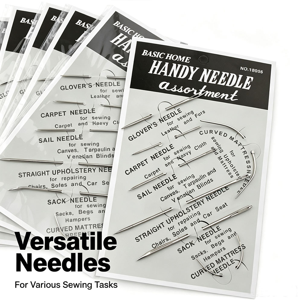 Leather Needle Heavy - Lederen handnaalden, gebogen naalden, grote stalen