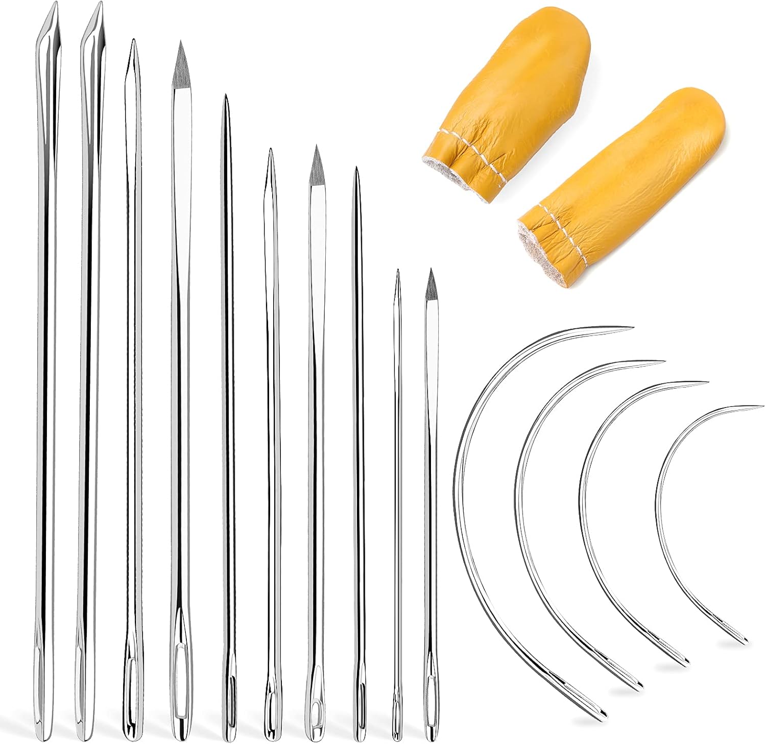Leather Needle Heavy - IMAZY Zware lederen handnaalden Kit Grote