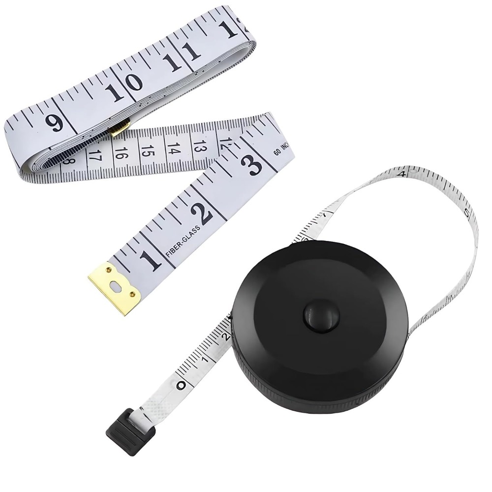 Fabric Weight Set - Zachte meetlintset van 2 stuks, 60