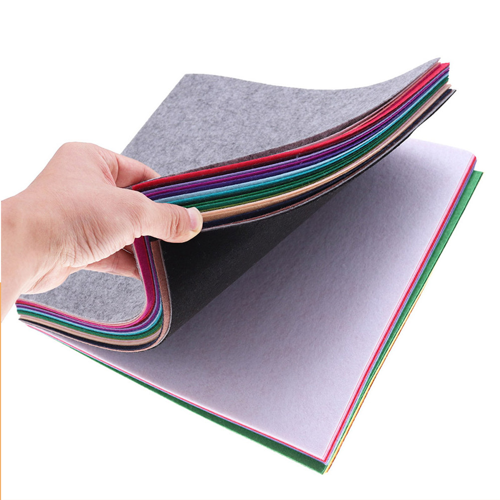 Sewing Textile Art - 40 stuks geassorteerde kleuren vliesstof vellen