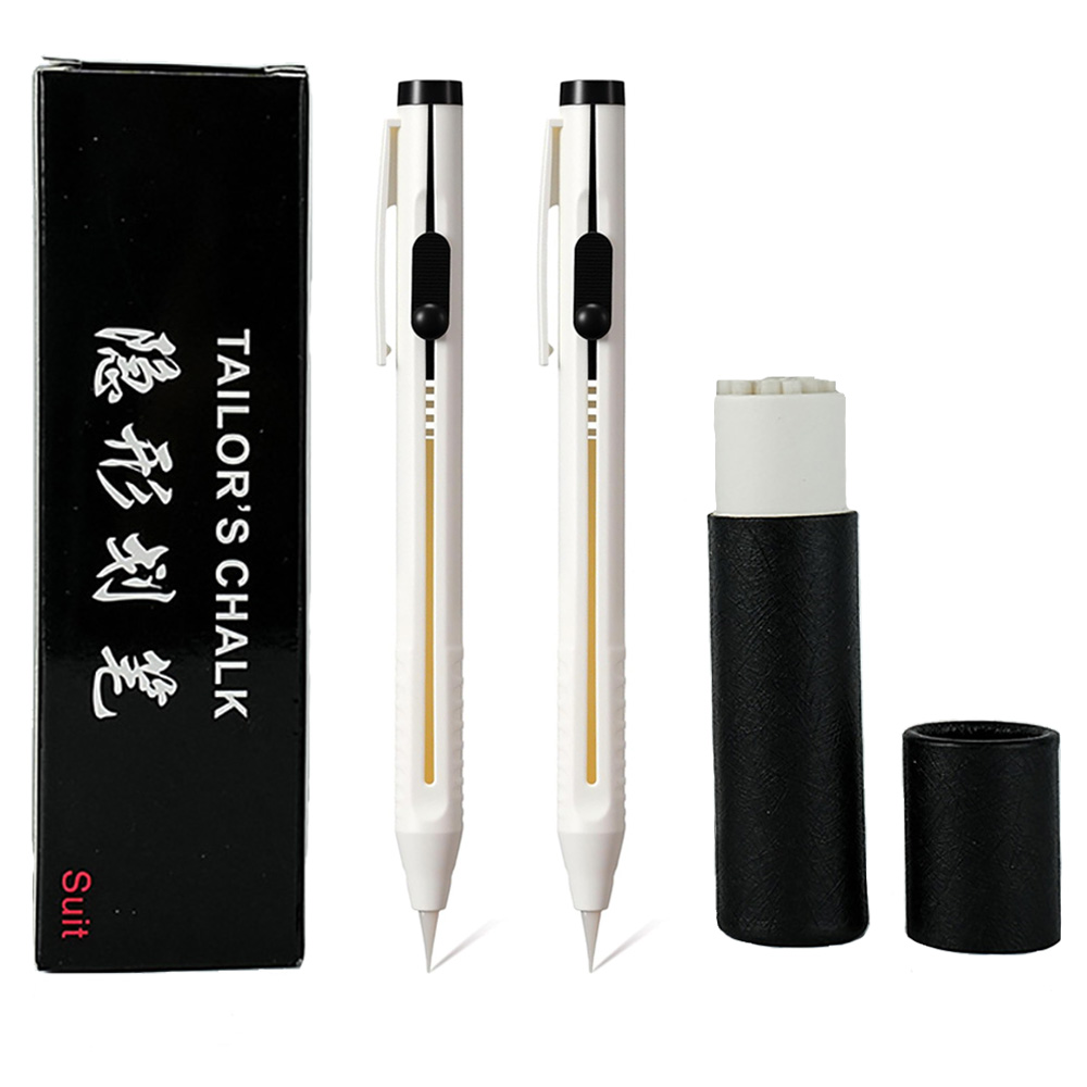 Tailor Chalk Marker - 2 Pen Met 20 Vullingen Kleermakers