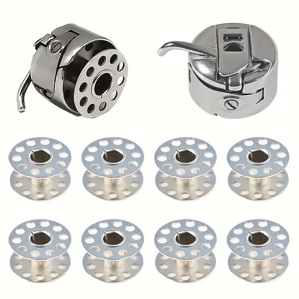 Sewing Machine Yarn - Spoelhuis en metalen spoelen voor Brother