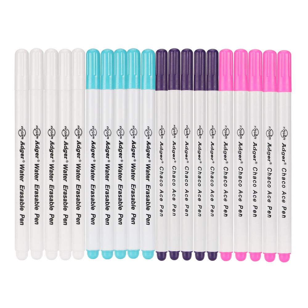 Fabric Marking Pen - 20 stuks met 4 kleuren Quilting