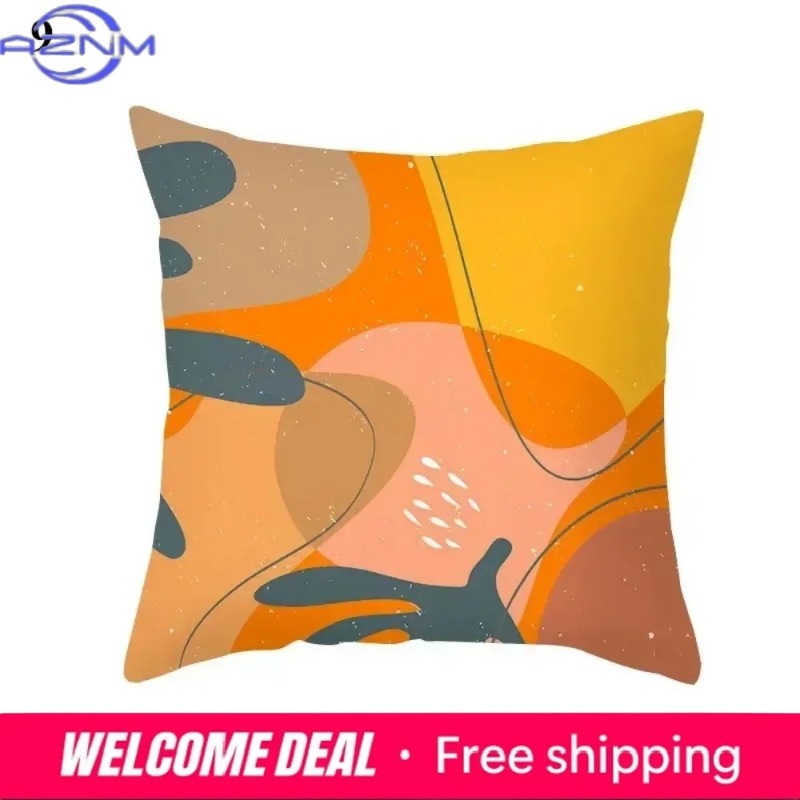 Boho oranje abstracte kussenho - Century Textile & Sewing Supply recensie en prijs
