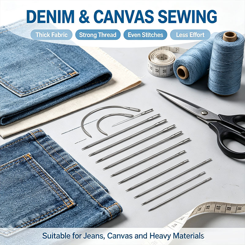 DIY Heavy Duty gebogen lederen - Leather Needle Heavy recensie en prijs