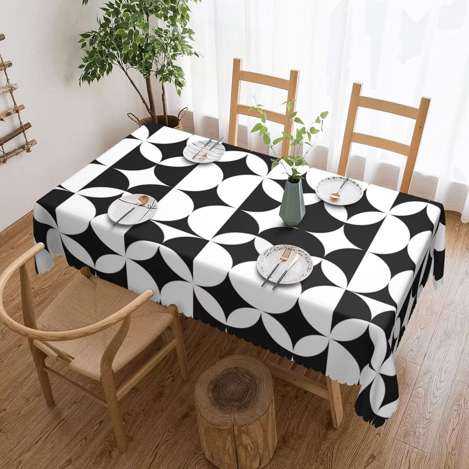 Minimalistisch modern tafelkle - Century Textile & Sewing Supply recensie en prijs