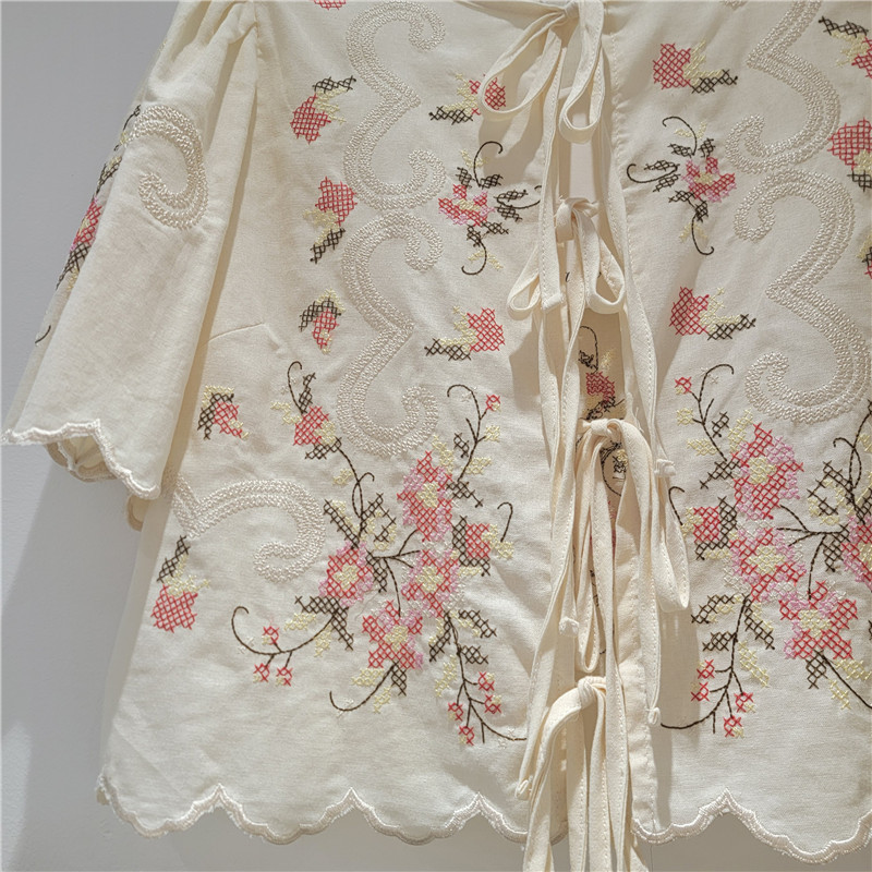 Clothland Dames Zomer Borduurb - Sewing V recensie en prijs
