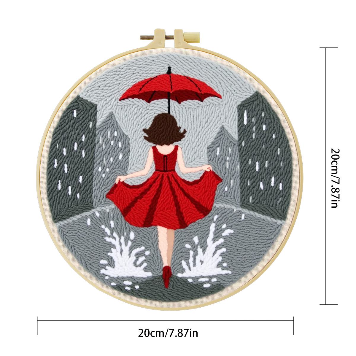 20X20CM/7.87inch Vrouwelijke P - Sewing Textile Art recensie en prijs
