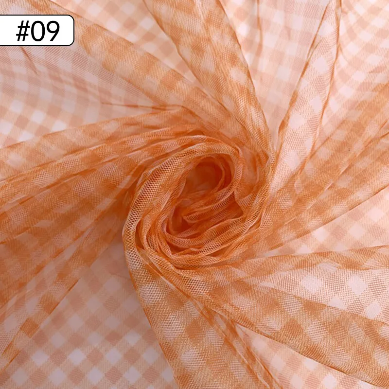 90x150cm geruite mesh stof tra - Sewing Batik recensie en prijs