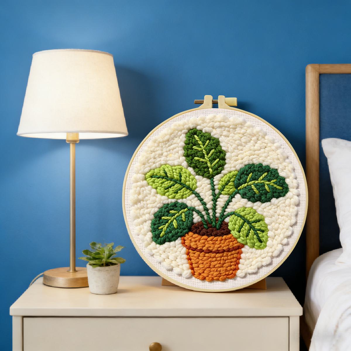 20X20CM/7.87inch Bladeren Punc - Sewing Textile Art recensie en prijs
