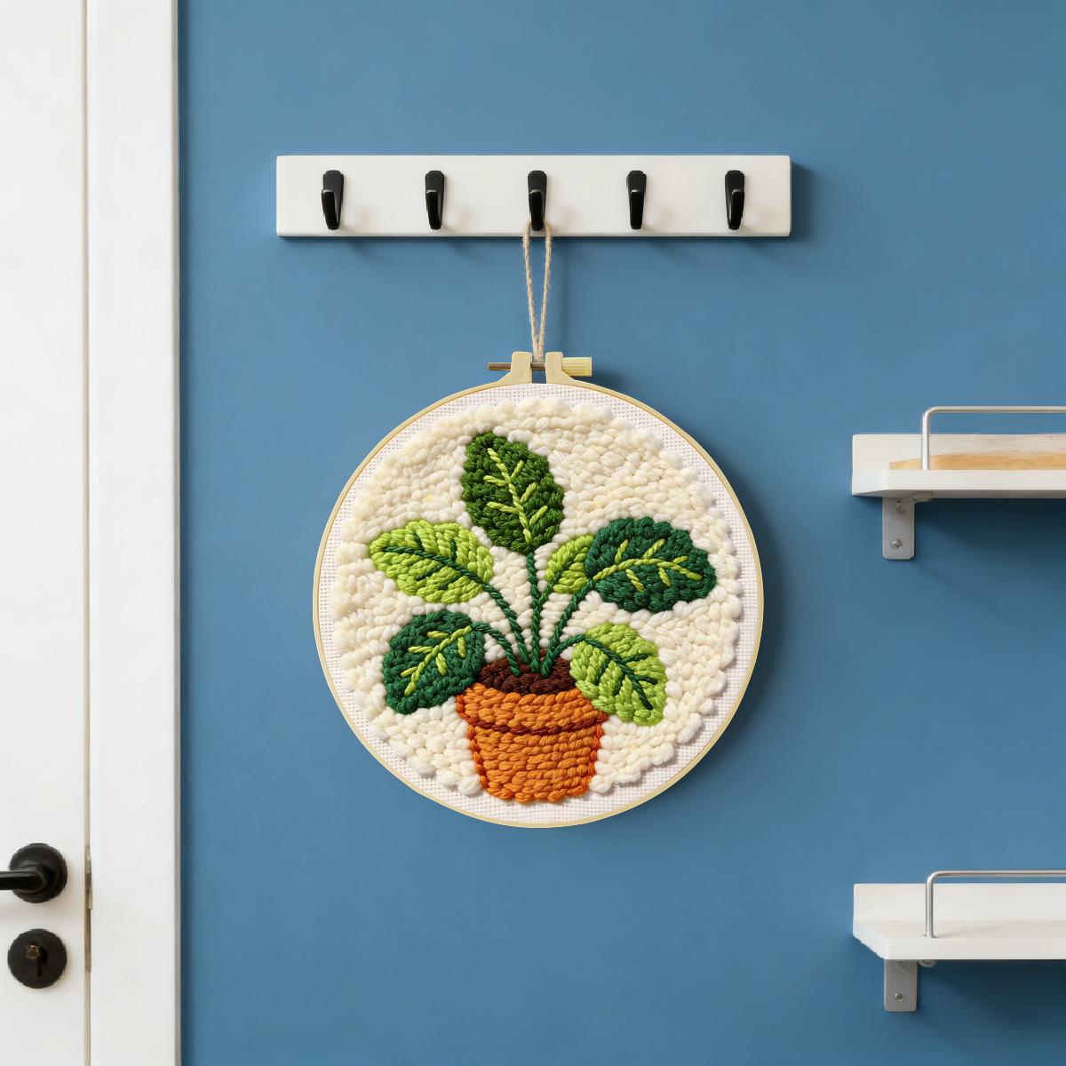 20X20CM/7.87inch Bladeren Punc - Sewing Textile Art recensie en prijs