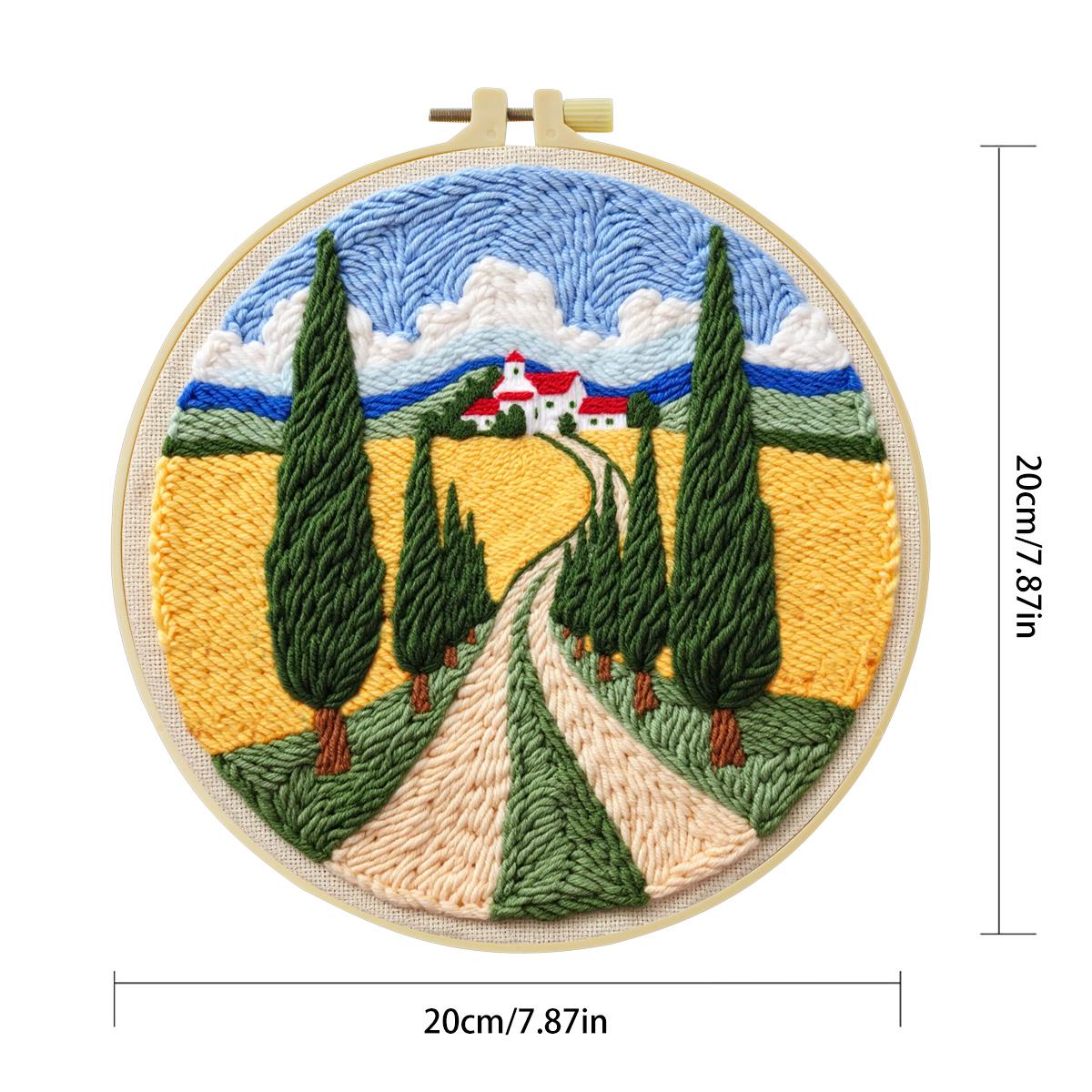 20X20CM/7.87inch Veld Punch Na - Sewing Textile Art recensie en prijs