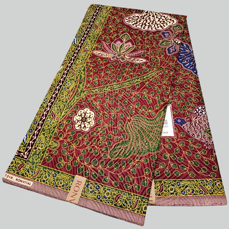 46 Inch * 6 Yards Groene Blade - Sewing Batik recensie en prijs