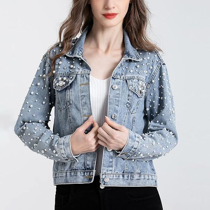 Nieuwe parel denim jassen voor - Sewing Jackets recensie en prijs