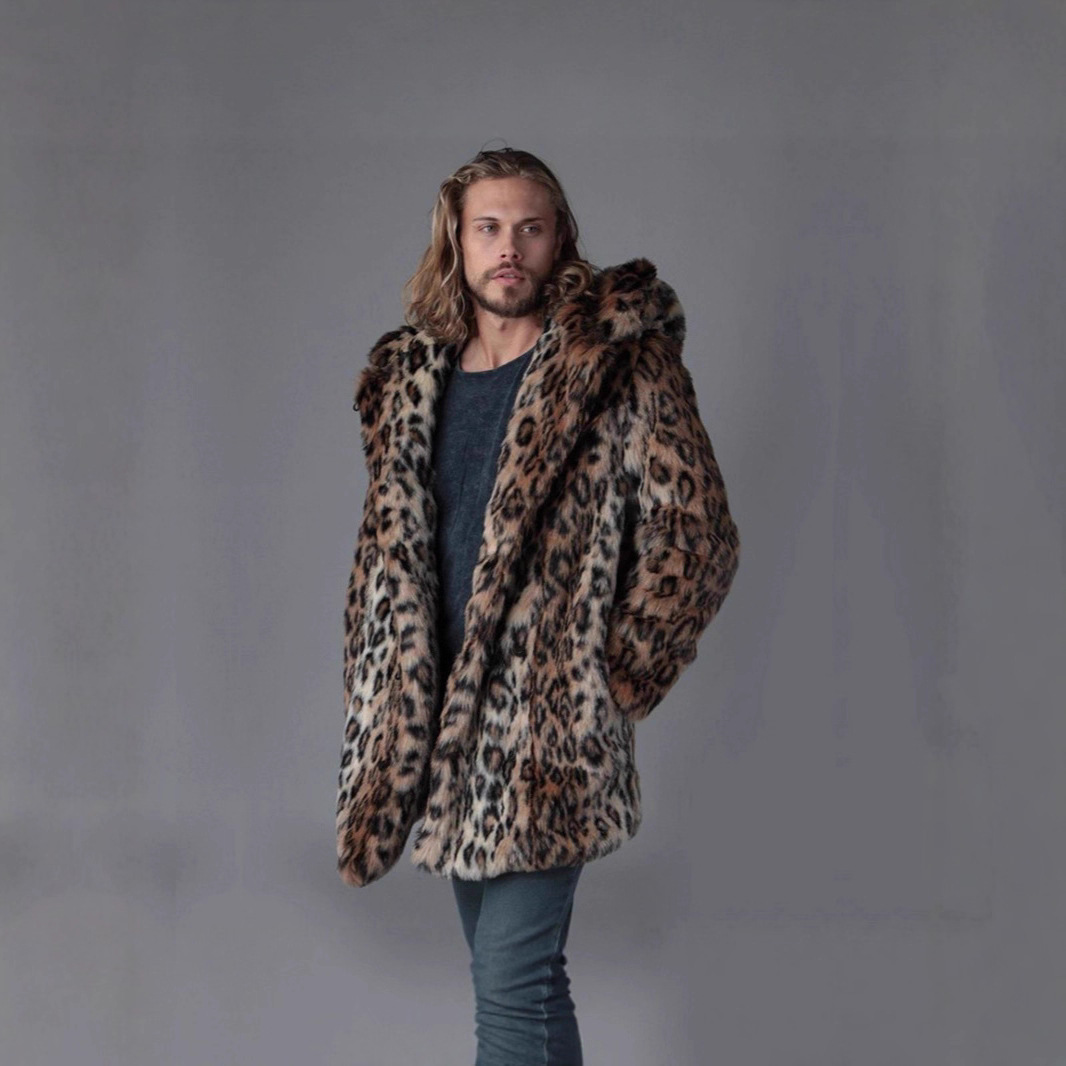Mannen namaakbont jas winterja - Sewing V recensie en prijs