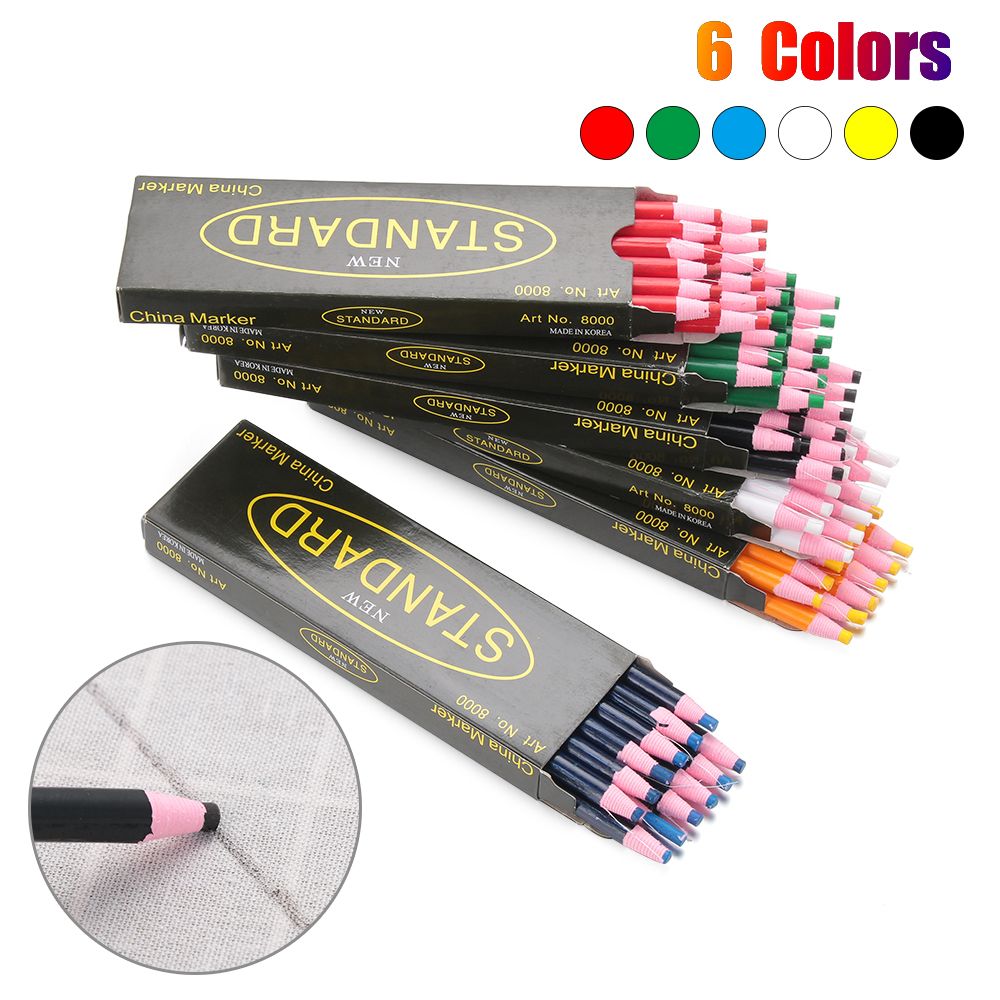 12 Stuks Kleermaker Kledingstu - Tailor Chalk Marker recensie en prijs