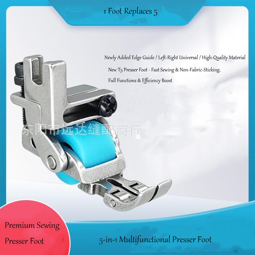 T5 3-rol links-rechts randgele - Textile Sewing Machine recensie en prijs