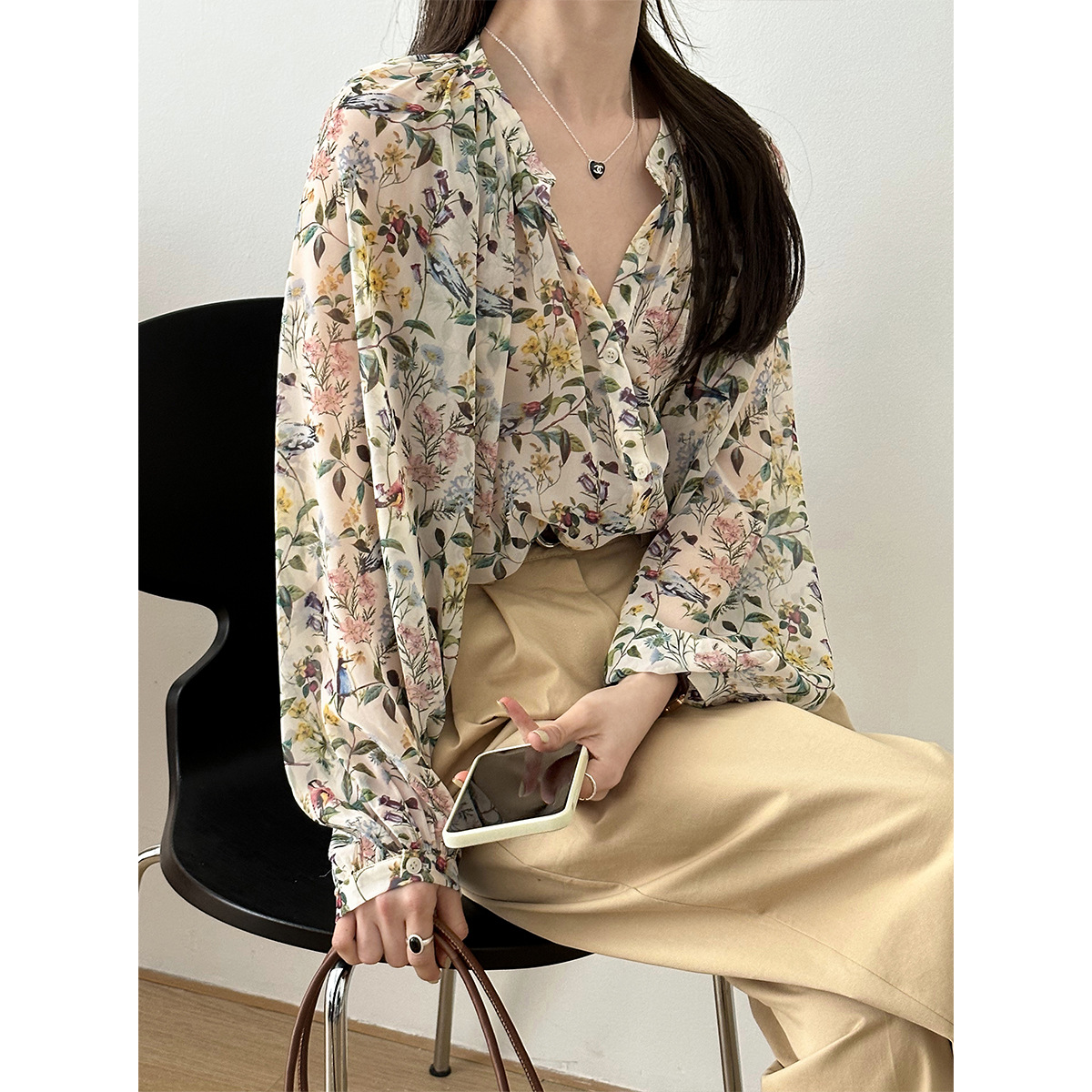 2025 Dames Bloemprint Boho Blo - Sewing V recensie en prijs