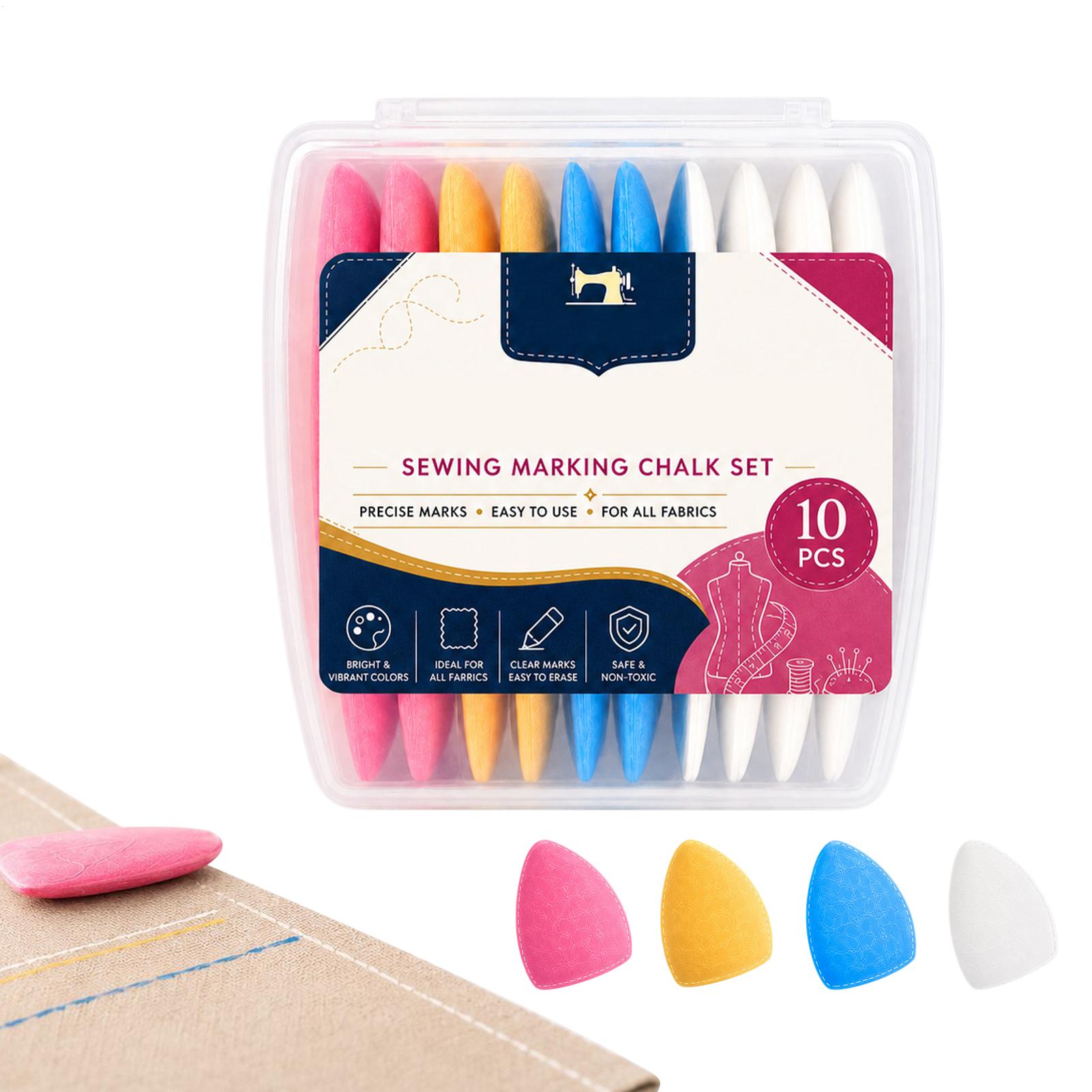 Naaigereedschap 10 stuks kleer - Tailor Chalk Marker recensie en prijs