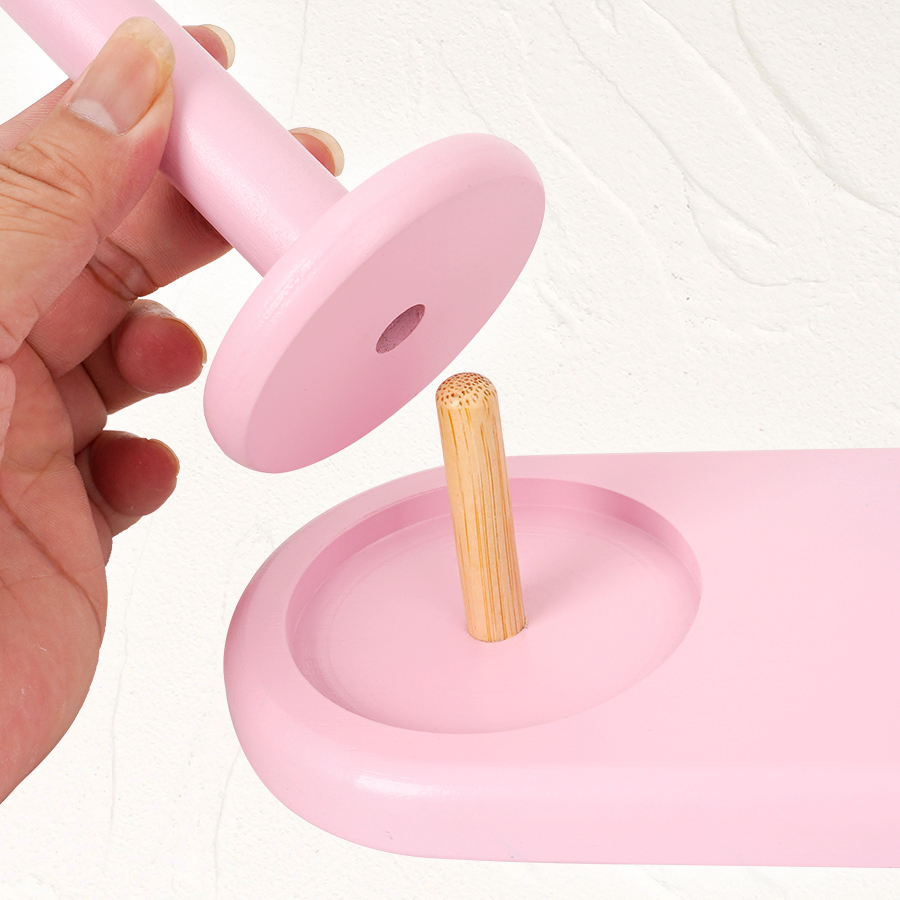 1 stuk houten garenhouder met  - Sewing Machine Yarn recensie en prijs