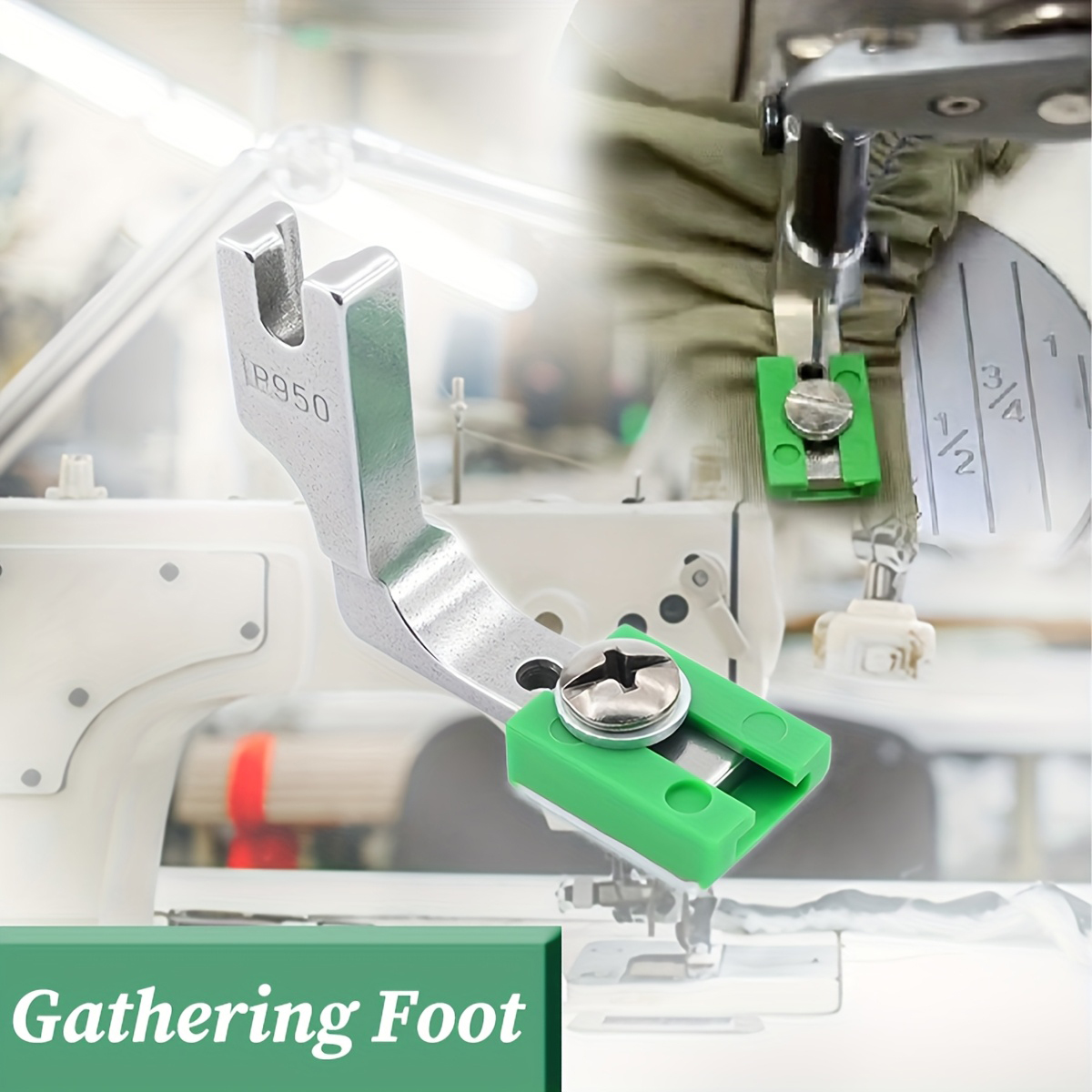 P950 Verstelbare gegolfde naai - Textile Sewing Machine recensie en prijs