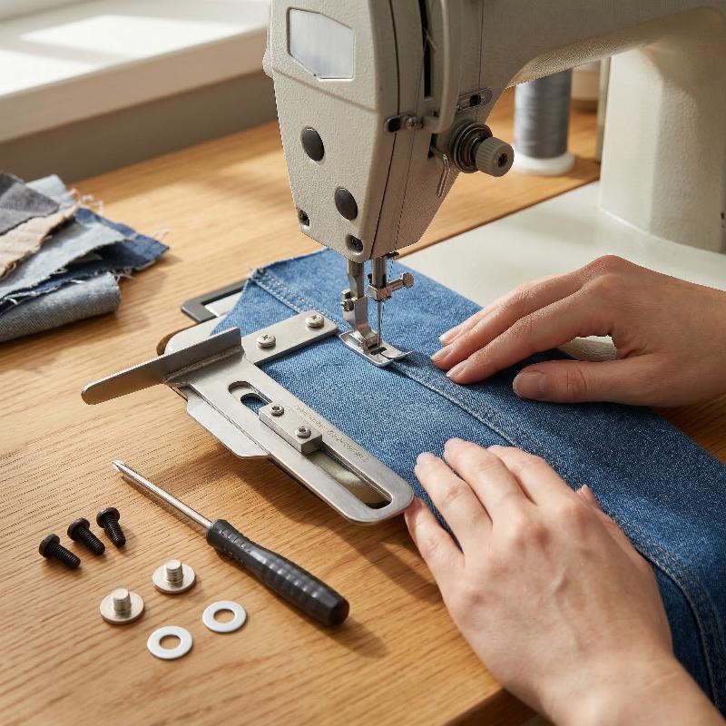 Drie-naalds vijfdraads zigzagv - Sewing Zigzag recensie en prijs