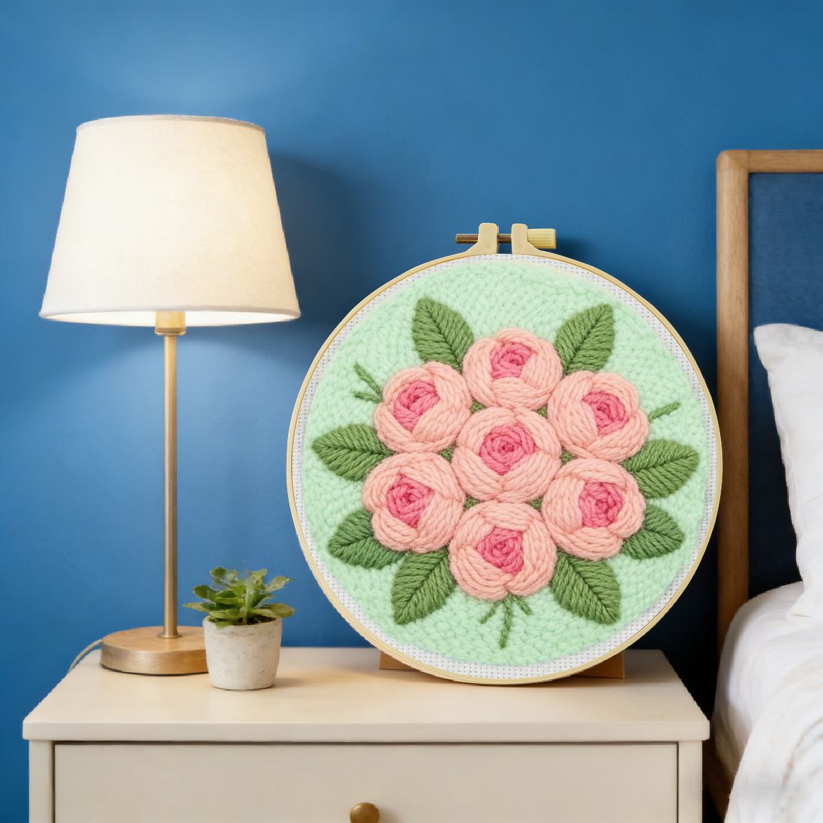 20X20CM/7.87inch Bloem Punch N - Sewing Textile Art recensie en prijs