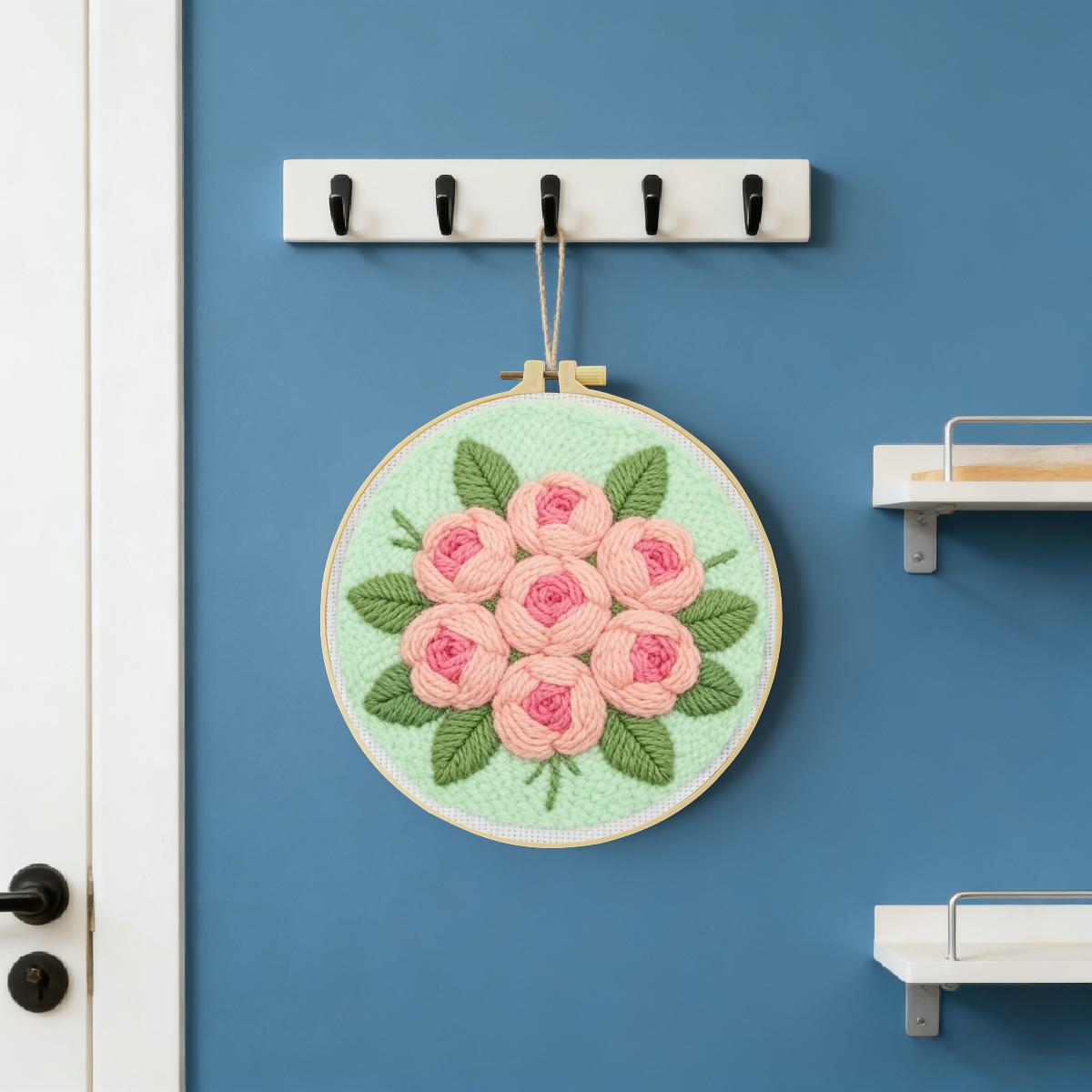 20X20CM/7.87inch Bloem Punch N - Sewing Textile Art recensie en prijs